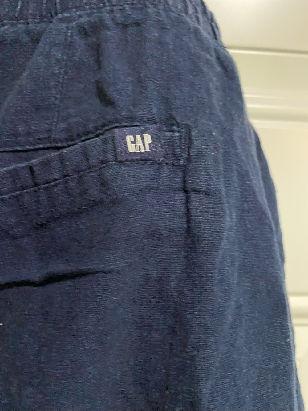 GAP Navy Blue Drawstring Women’s Shorts - Picture 5 of 5